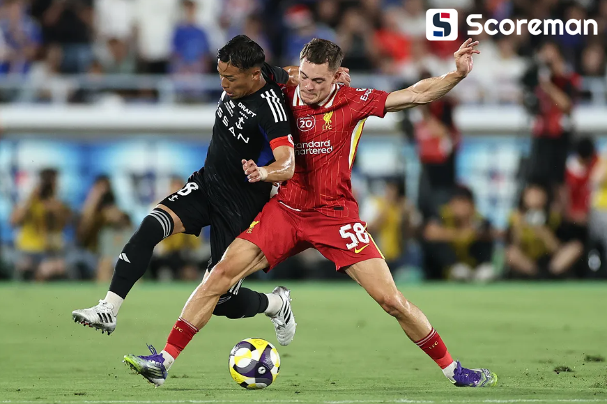 리버풀, 요코하마M.에 3-1 승리, 아시아 투어 1승1패